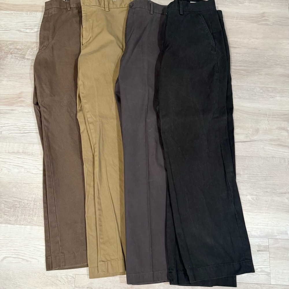 Banana Republic Men's Chinos - Black, Brown, Tan, Gray